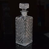 Vintage crystal glass liqueur decanter,1950