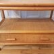 Rattan chest of drawers and canning