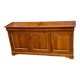 Buffet enfilade merisier massif 3 portes 3 tiroirs Louis Philippe