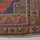 Turkish Vintage Oushak Rug sku a7