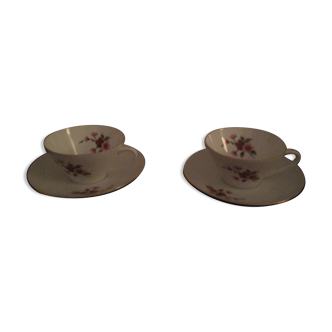 Pair of old coffee cups - Bavaria - Arzberg