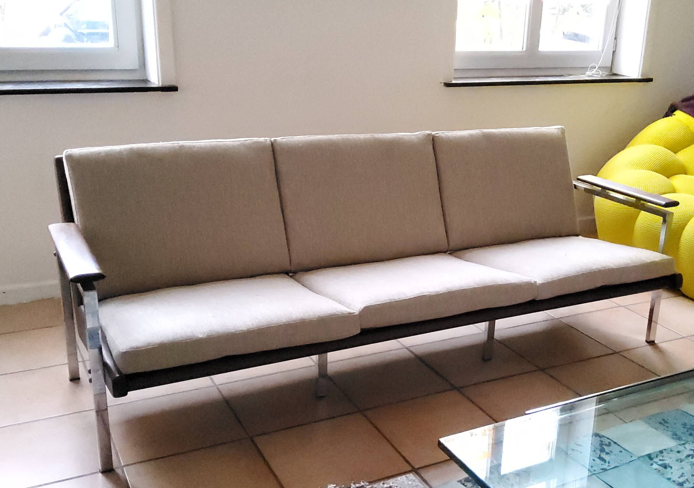 Vintage 3-seater sofa "Lotus" by Rob Parry for Gelderland, Netherlands 1960s