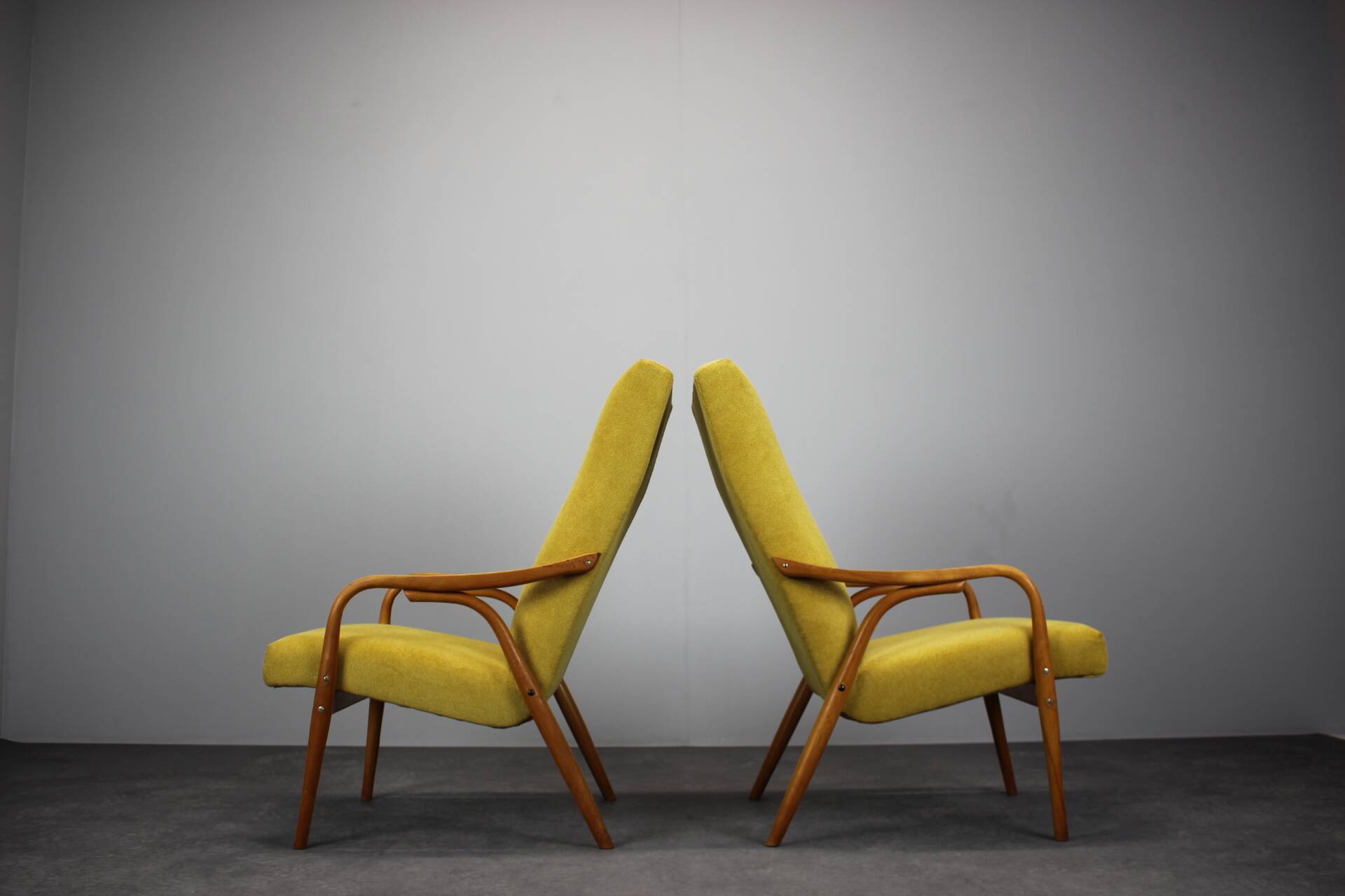 Set of 2 Antonin Šuman Armchairs, 1960s