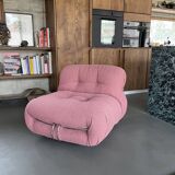 Armchair Soriana Afra and Tobia Scarpa 60s Cassina