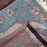 Tapis vintage tibétain Khaden fait main en laine – 122 x 180 cm – 1960s