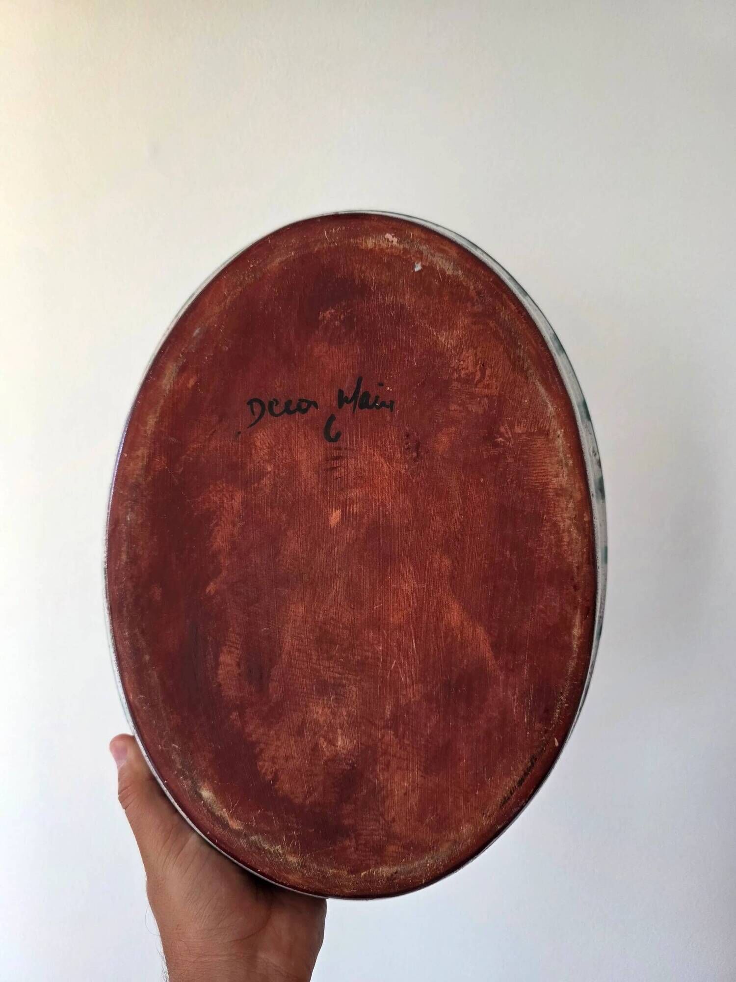Large dish in the style of Vallauris