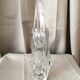 Vase en cristal de vannes de forme elancee