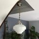 Murano glass and chrome suspension