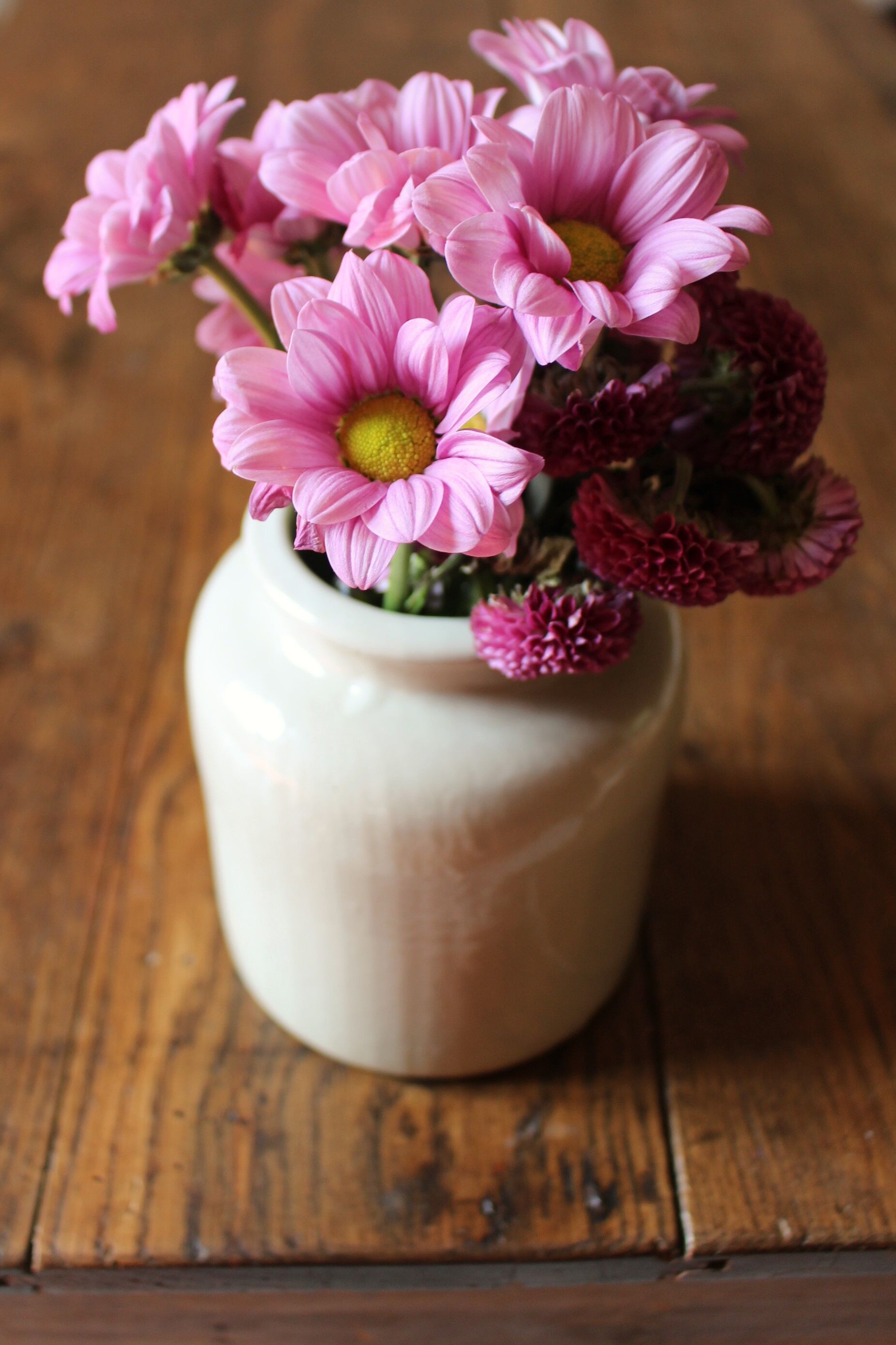 Glazed stoneware mustard pot