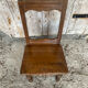 Vintage Solid Oak Lorraine Child's Chair
