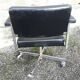 OEM Strafor 60s office chair in leatherette and chrome metal