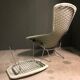 Bird chair and footstool by Harry Bertoia, Knoll