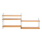 Étagère string en teck. Années 60
