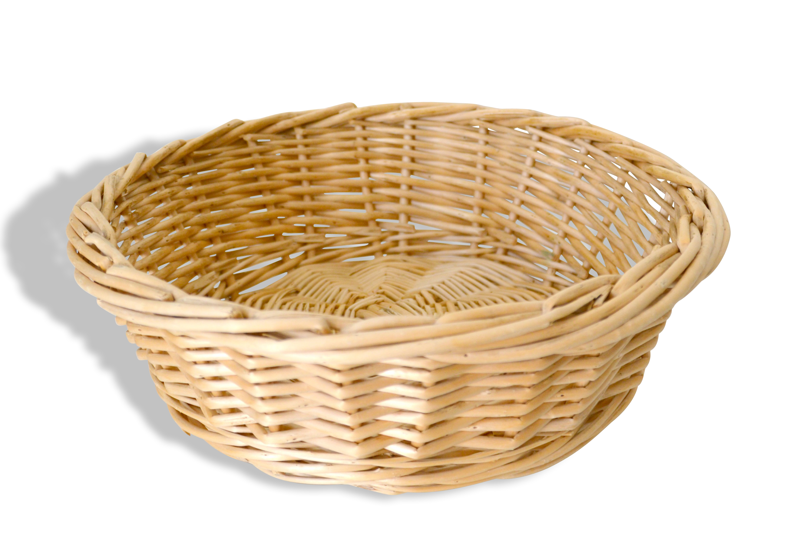 Round basket Wicker bread, fruit... "box"