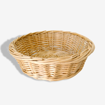 Round basket Wicker bread, fruit... "box"