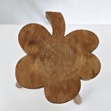 1950s clover tripod stool