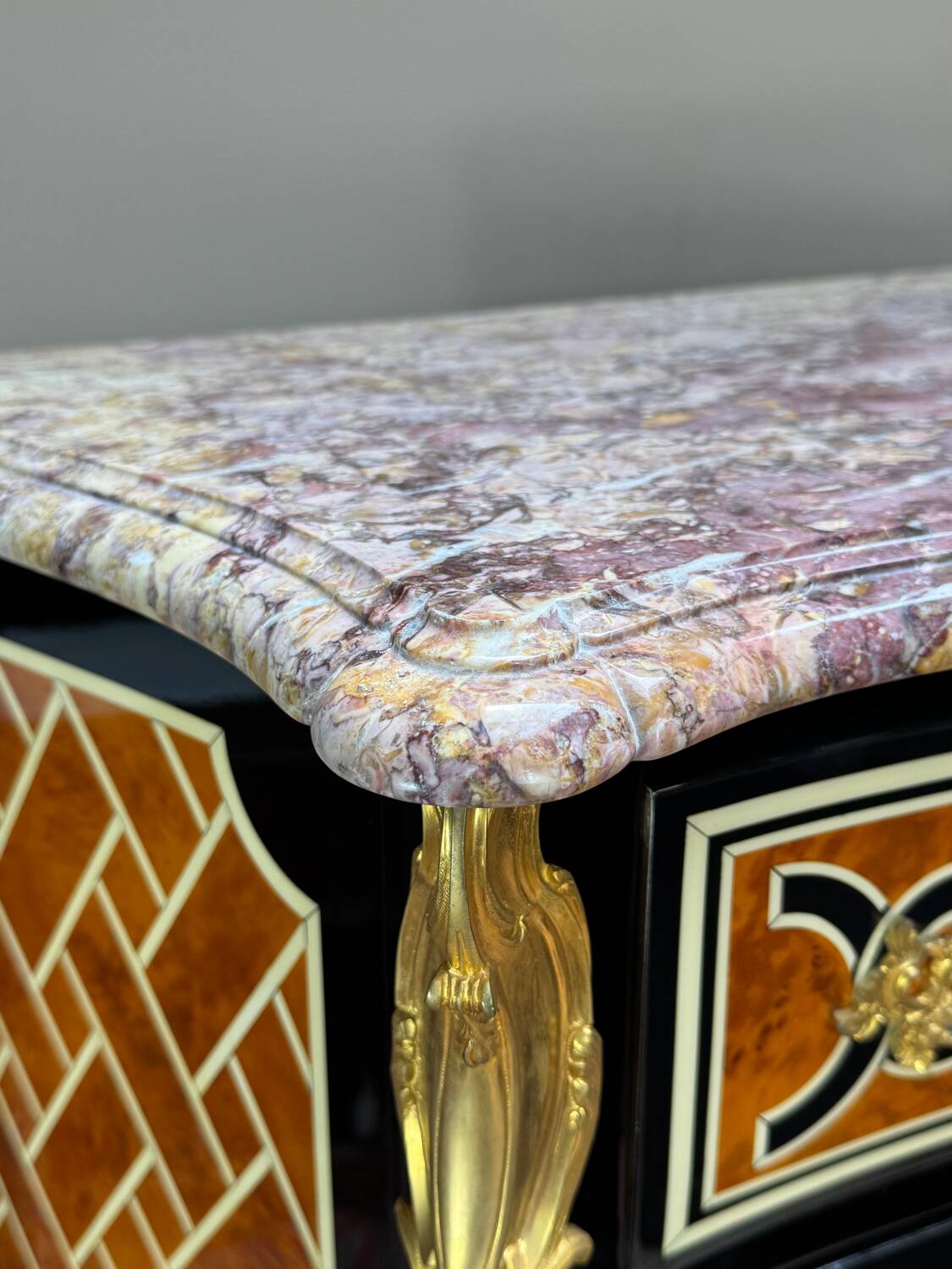 Maison Jansen Louis XV Style Veneer Secretary