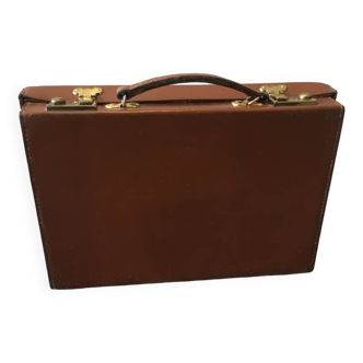 Leather briefcase