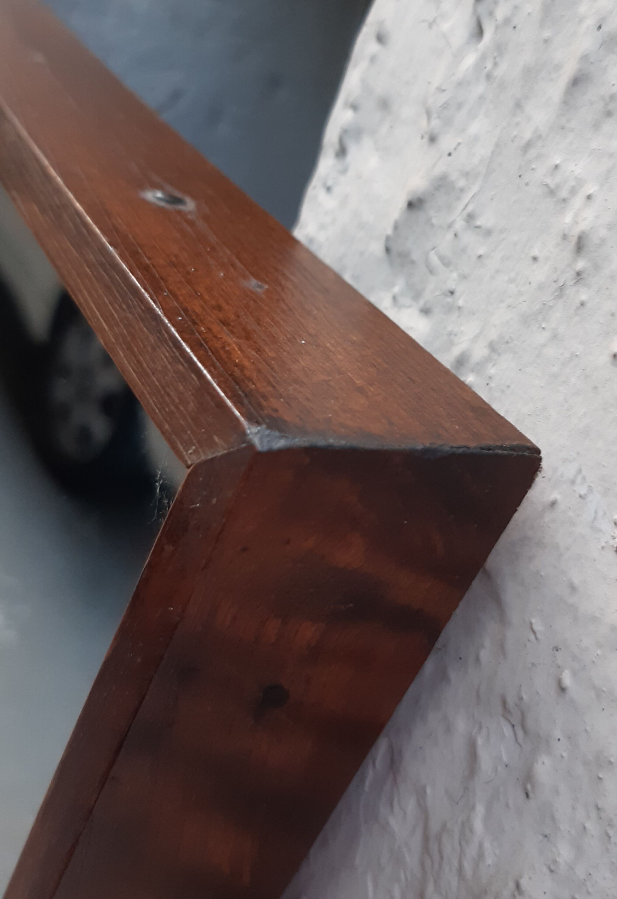 Vintage asymmetrical mirror