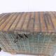 19th-century wooden wheel box
