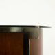 Eugenio Gerli, for Tecno. Round coffee table with integrated bar. Circa 1960.