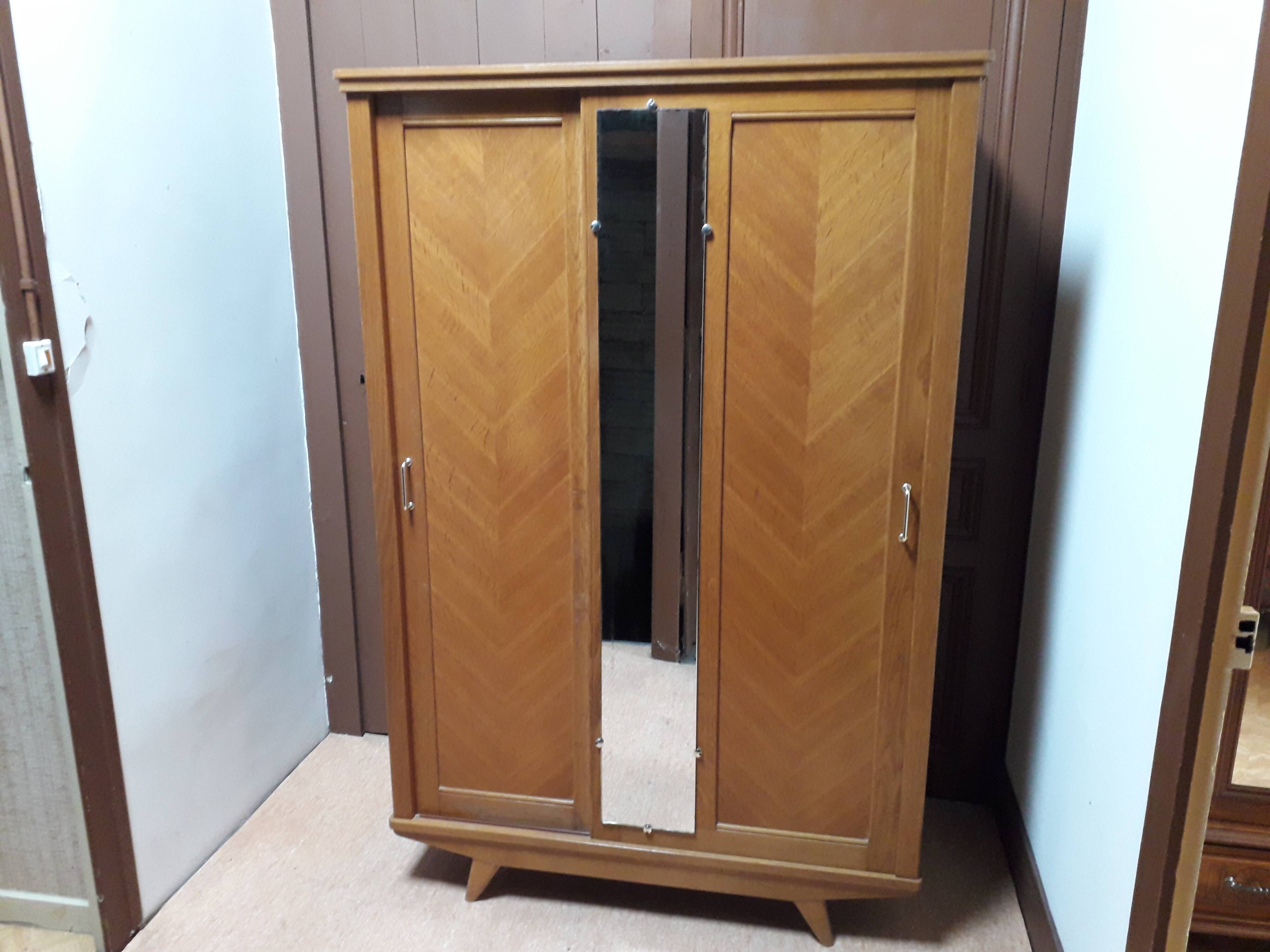 Vintage cabinet feet compass