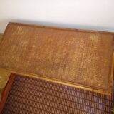 Bureau en rotin et bambou