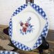 Dessert plate in earthenware K&G Lunéville model Henri