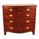 commode bombée en acajou du début du 19° siècle