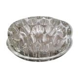 Pique oval flowers in Reims glass