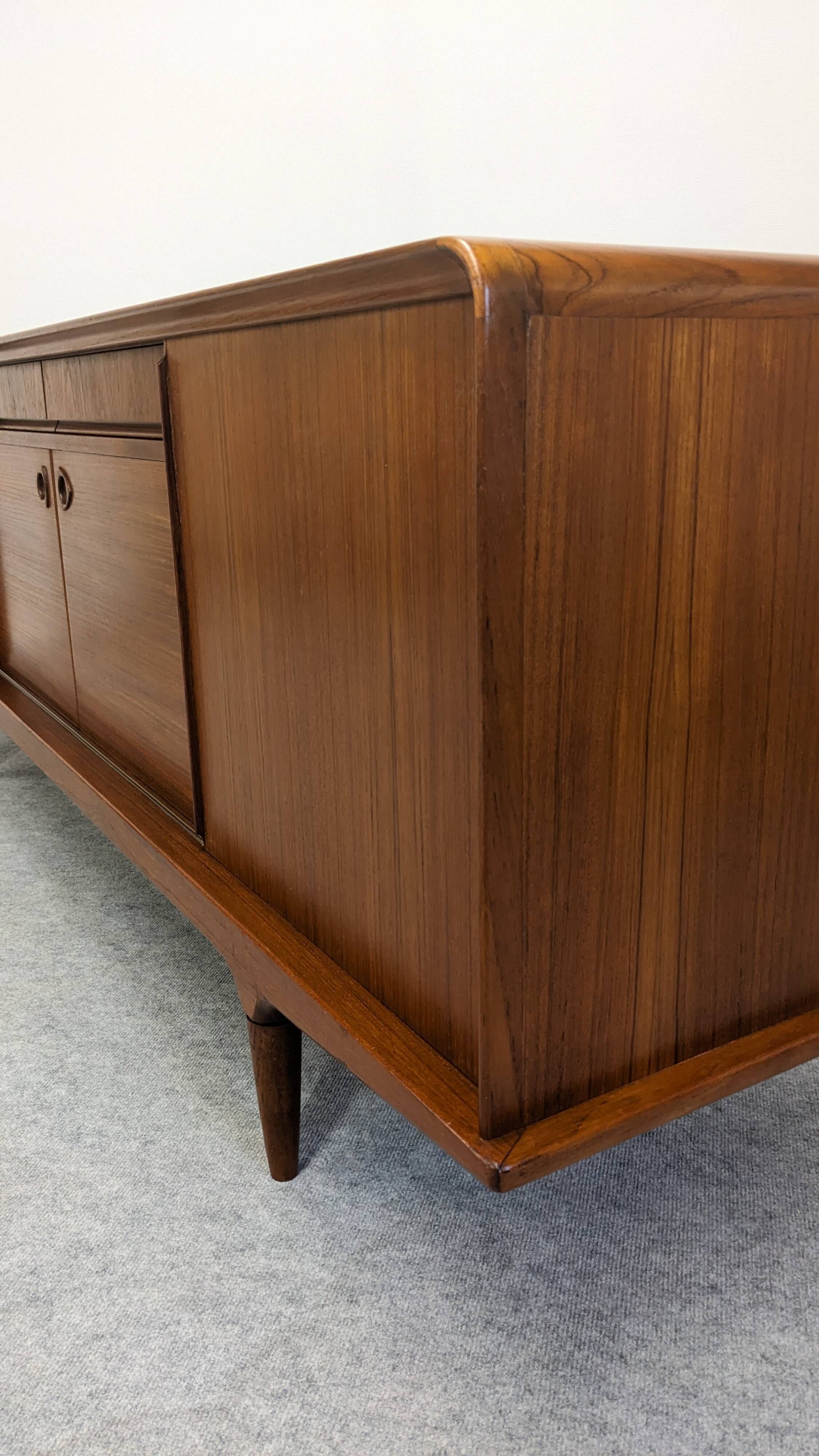 Teak sideboard by Johannes Andersen for Clausen & Son, Denmark 1960.