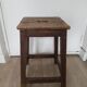 Tabouret en bois massif