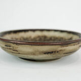 Stoneware bowl in brown colors, no.: 21567 by Gerd Bøgelund for Royal Copenhagen