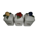 Trio of Jam Jars Villeroy & Boch