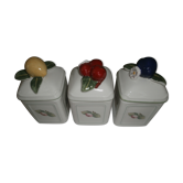 Trio of Jam Jars Villeroy & Boch