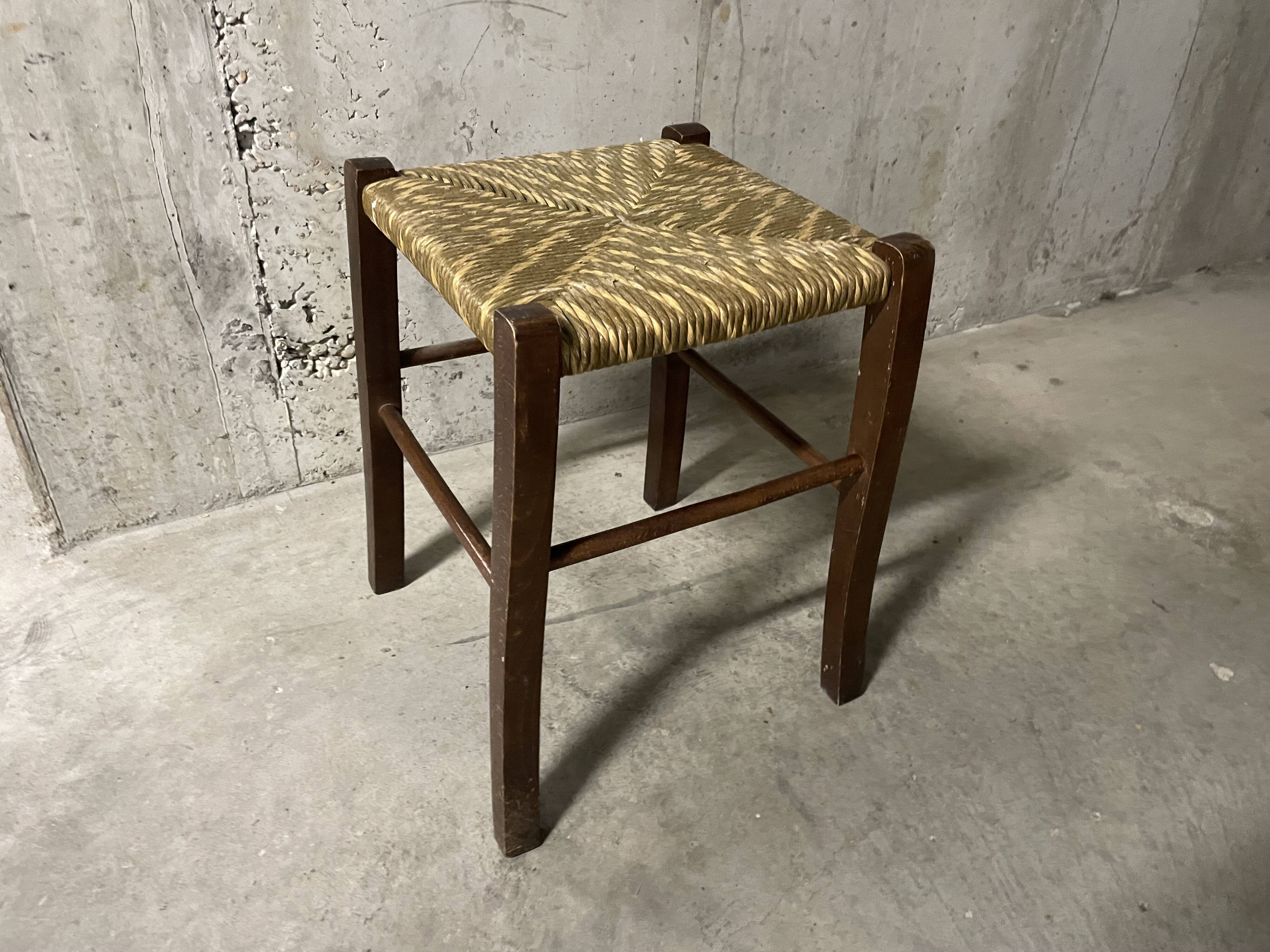 Straw stool