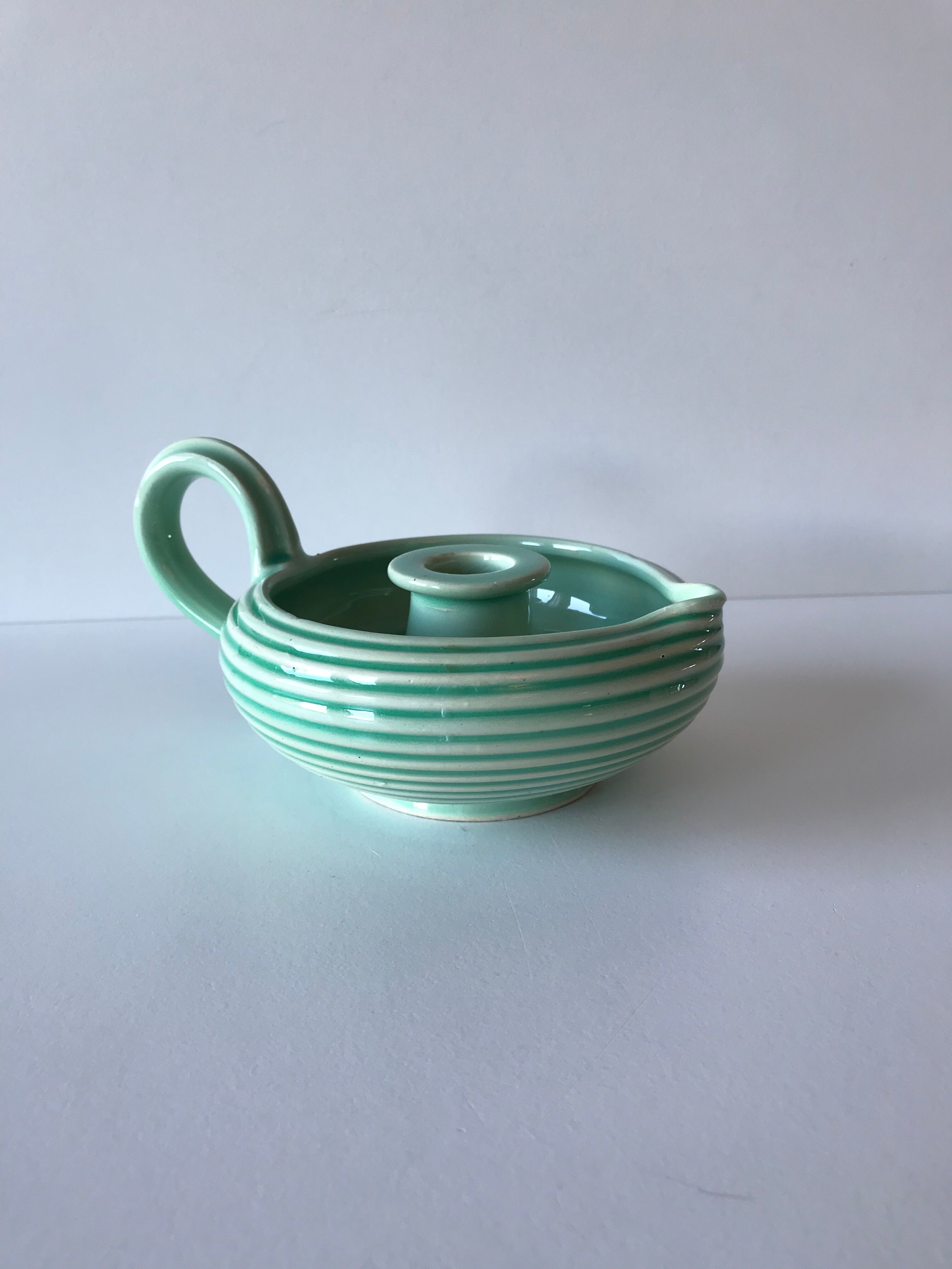 Candlestick in ceramic Elchinger