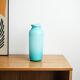 Turquoise vase, 1970s, made in Europe