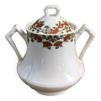 Limoges porcelain sugar bowl
