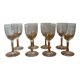 Vintage bistro stemmed glasses