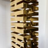 "Building" lamp in brass from the 70s