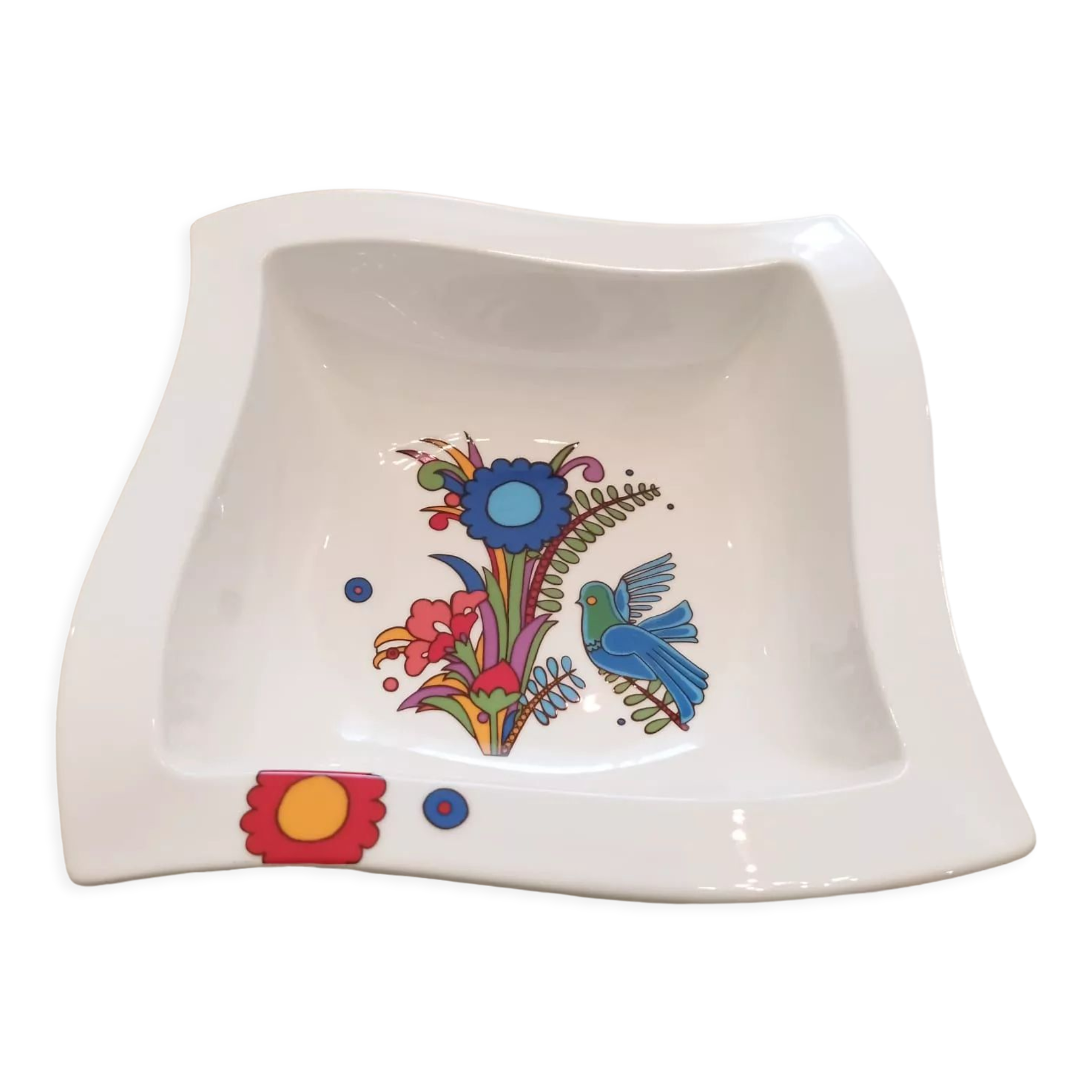 Salad bowl dish villeroy and bosh acapulco series