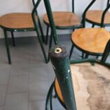 Set of 6 vintage Mobilor 1950 chairs