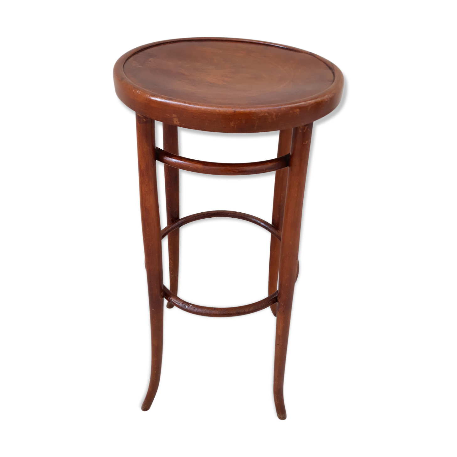 Bauman bistro 1900 wooden stool