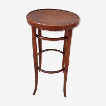 Tabouret bistro  Bauman en bois 1900