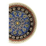 Decorative ceramic wall plate from iznik (Türkiye).