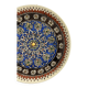 Decorative ceramic wall plate from iznik (Türkiye).