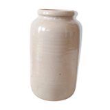 Canned pot in glazed sandstone