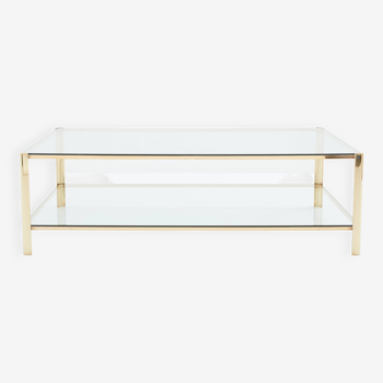 Bronze coffee table JT Lepelletier for Broncz circa 1960