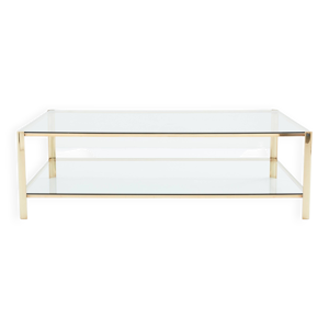 Table basse bronze J.T.